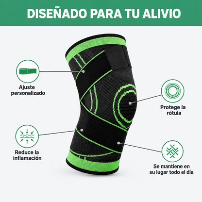 Rodillera de Compresión con Soporte Ajustable